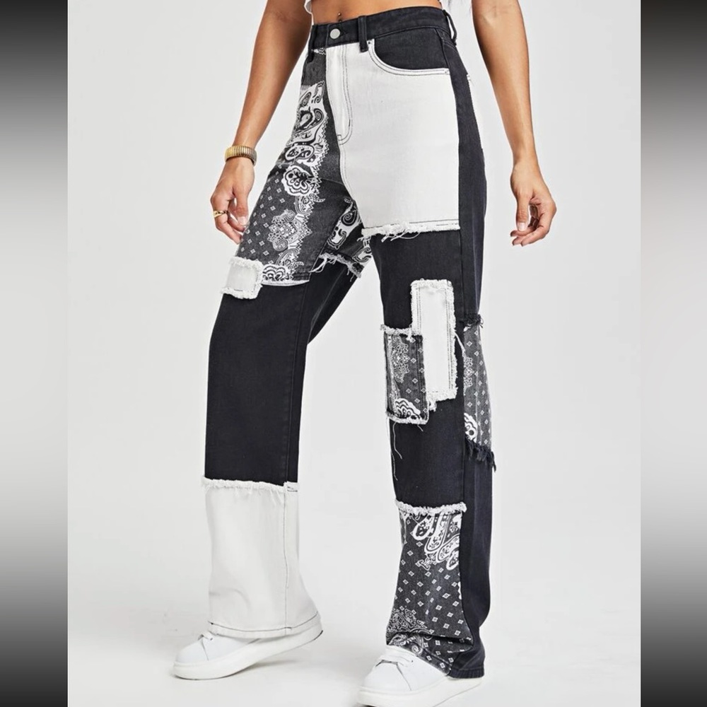 Patchwork jeans - Picture 2 of 5